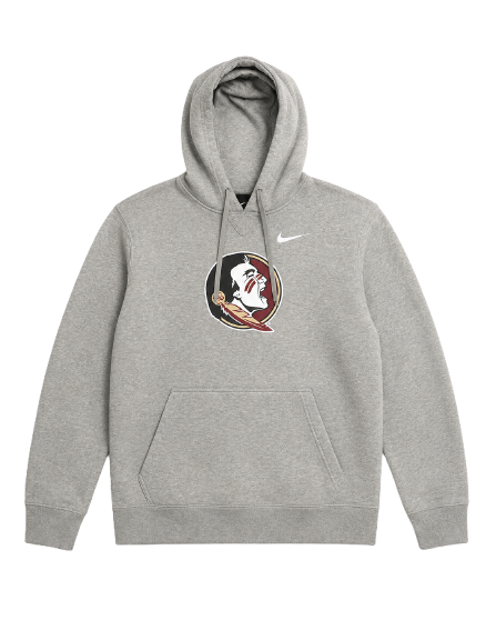 Nike Grey Florida State Seminoles Graphic Pullover Hoodie