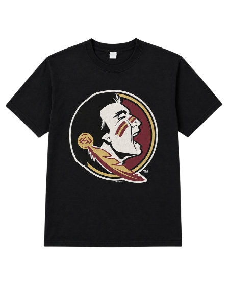 Black Florida State Seminoles Graphic T-Shirt